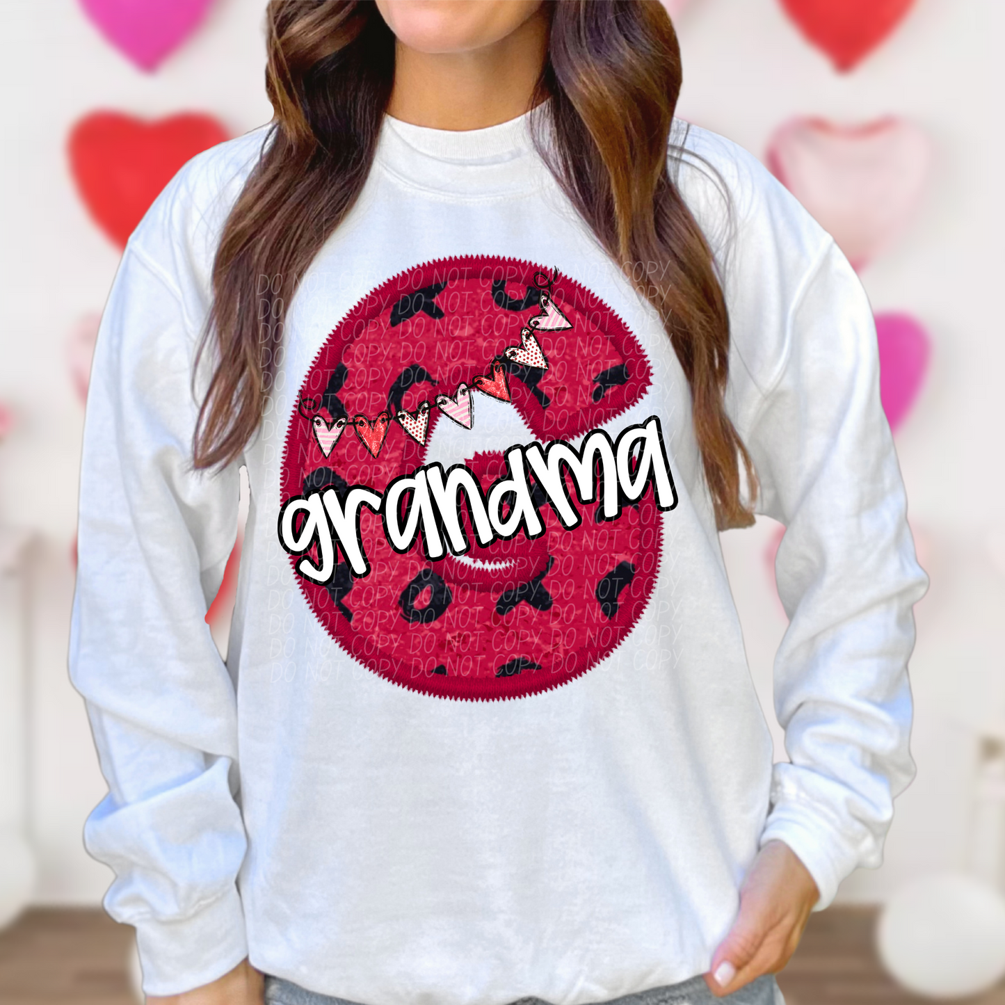 GRANDMA VALENTINE DTF TRANSFER