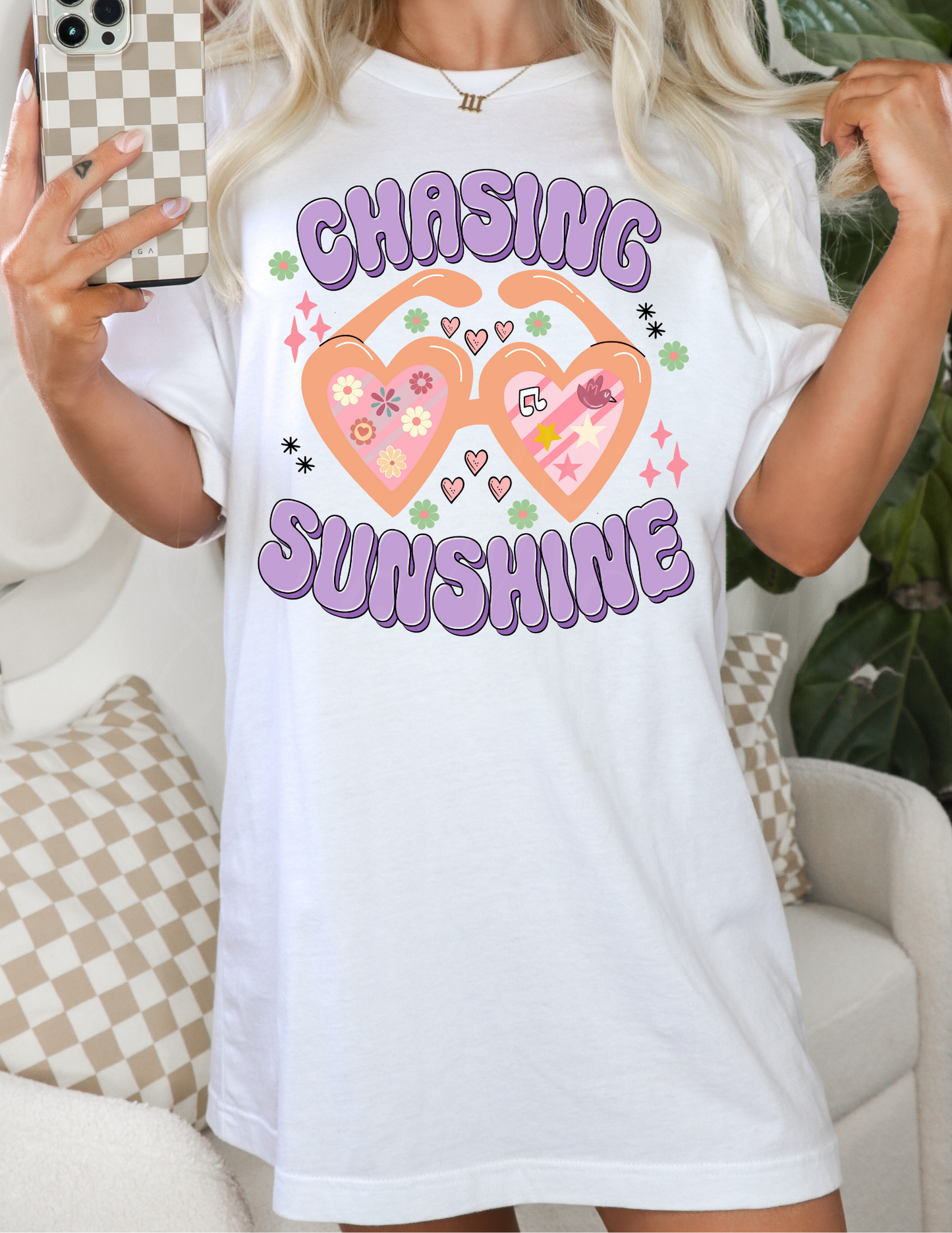CHASING SUNSHINE SUMMER DTF TRANSFER