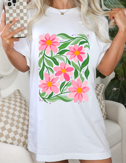 FLOWERS SUMMER DTF TRANSFER