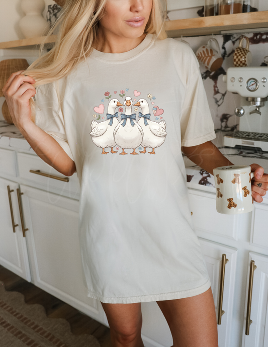 THREE DUCKS  DTF TRANSFER