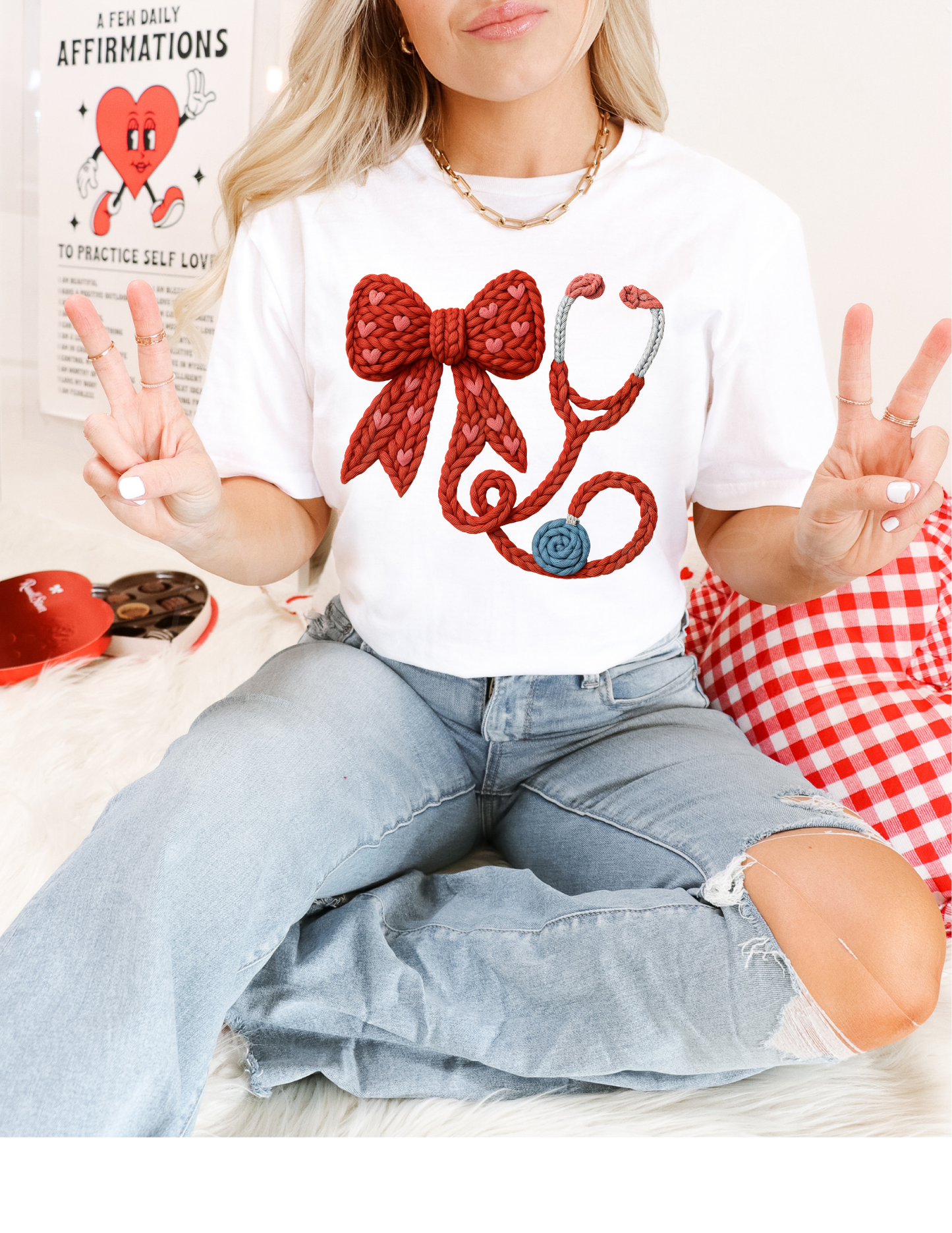 CUTE BOW DTF TRANSFER