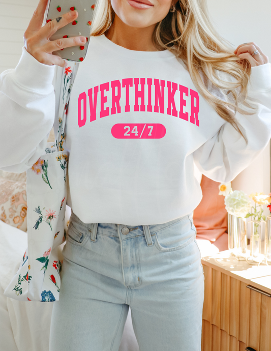 OVERTHINKER TRENDY DTF TRANSFER
