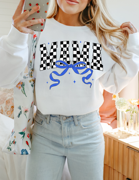 CHECKERED MAMA DTF TRANSFER