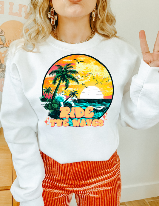 WAVES SUMMER DTF TRANSFER