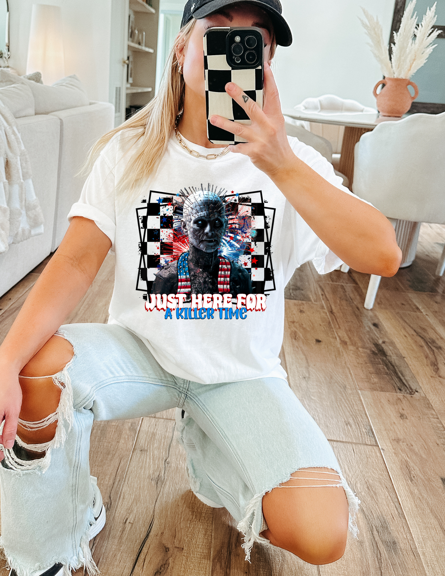 PINHEAD 4TH JULY DTF TRANSFER