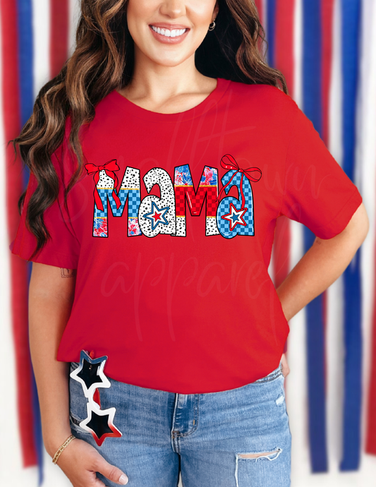 MAMA 4TH JULY DTF TRANSFER