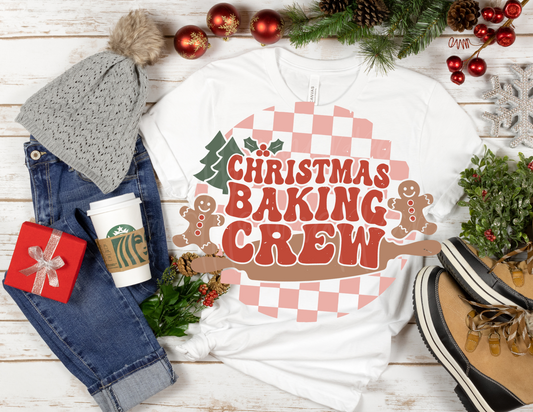 CHRISTMAS BAKING CREW DTF TRANSFER