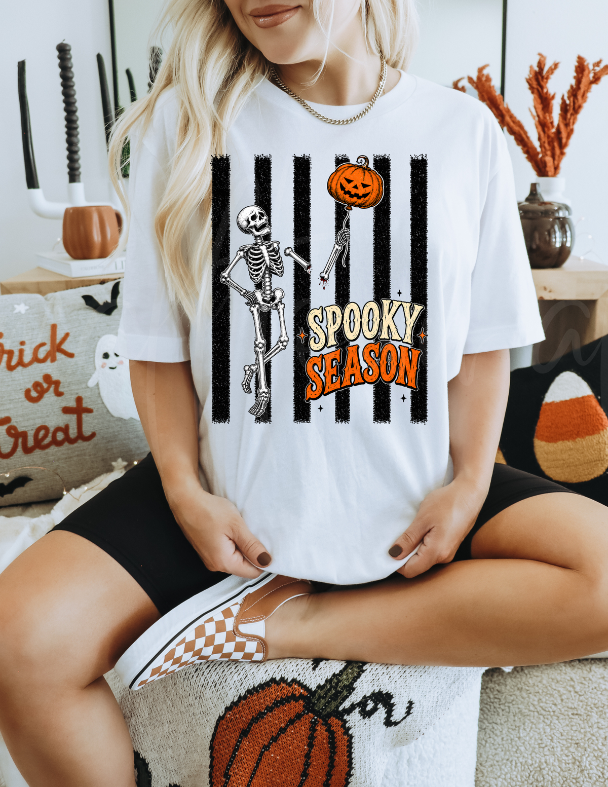STRIPED SKELETON DTF TRANSFER