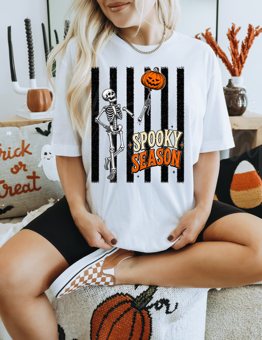 STRIPED SKELETON DTF TRANSFER