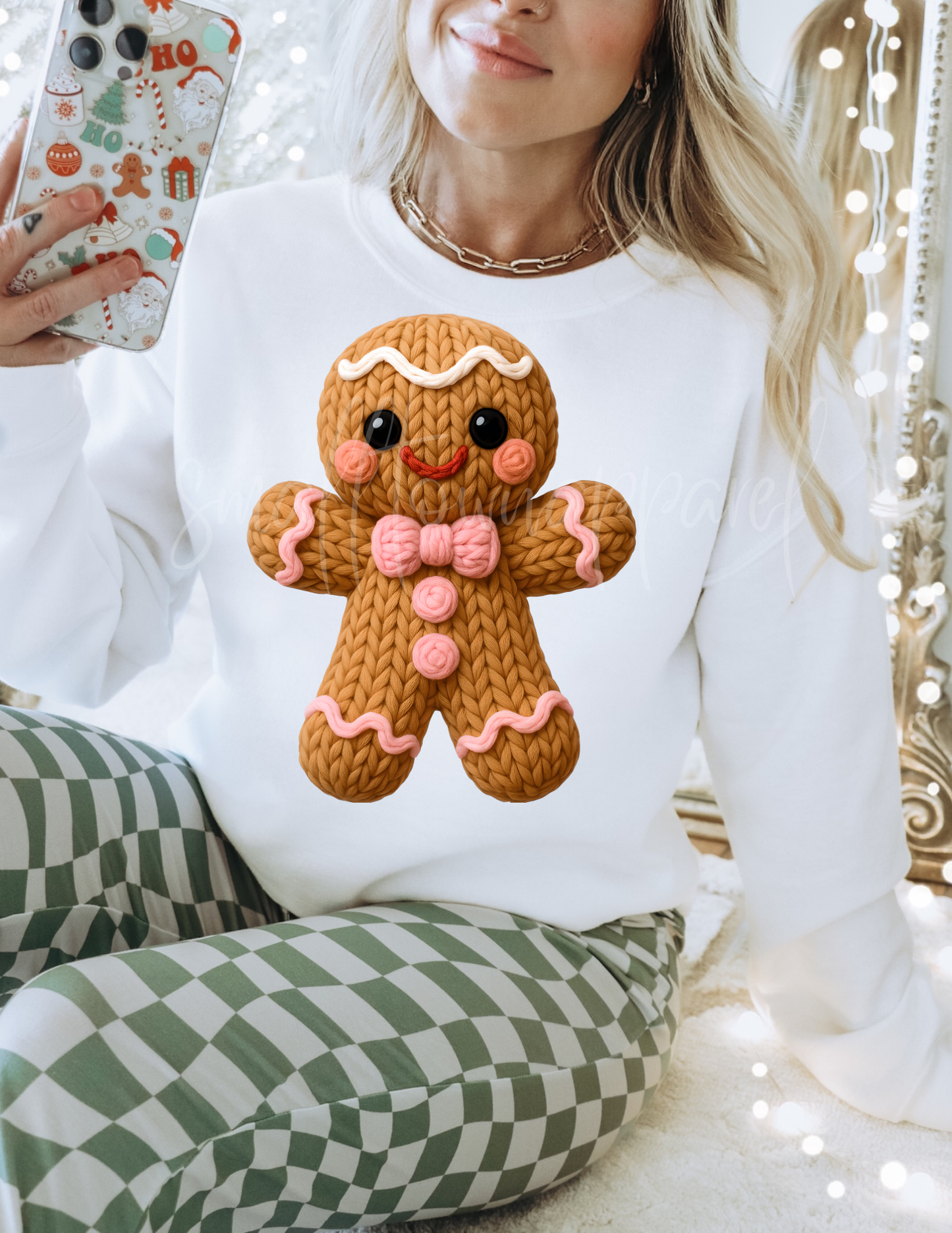 CHRISTMAS GINGERBREAD DTF TRANSFER