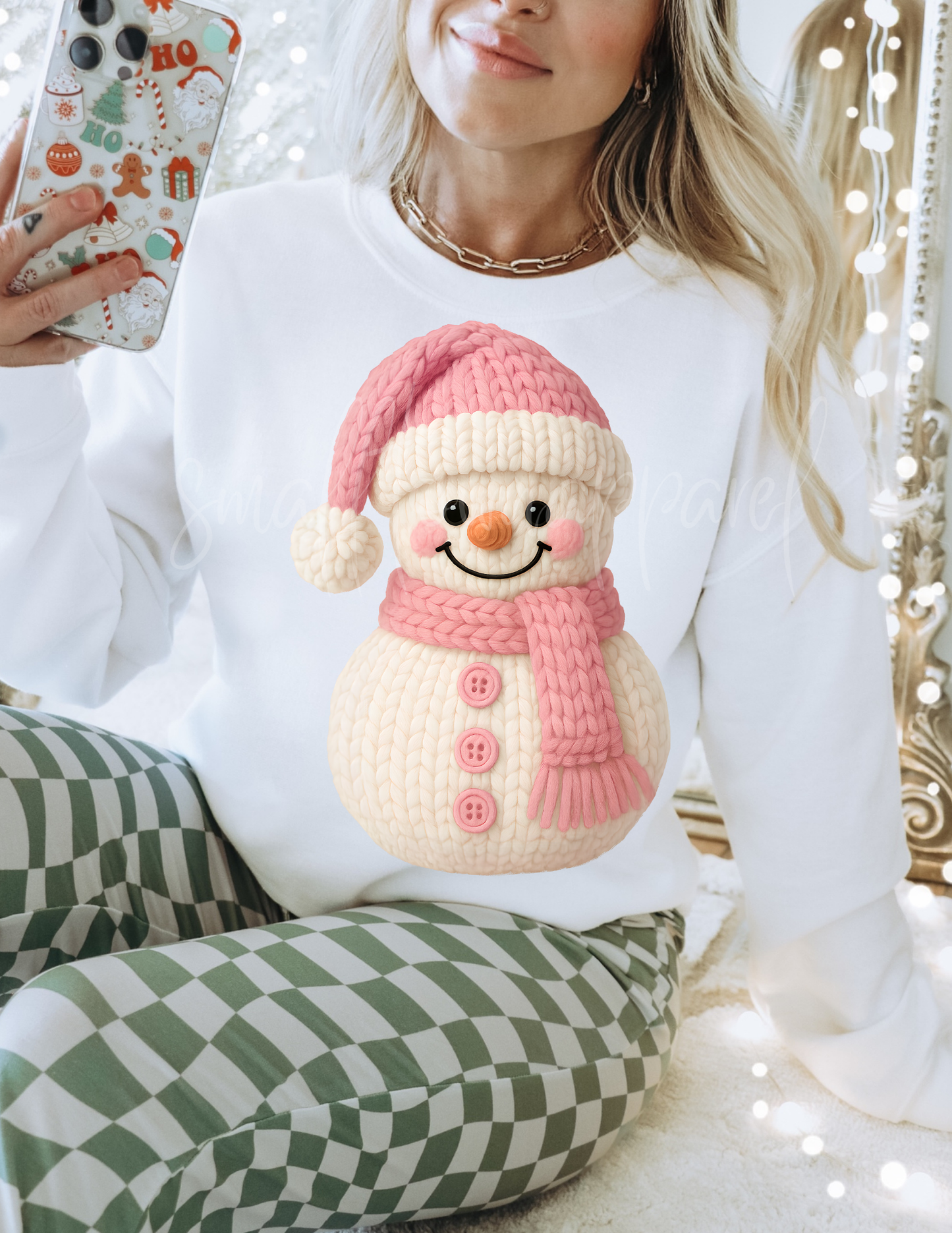 CHRISTMAS SNOWMAN DTF TRANSFER