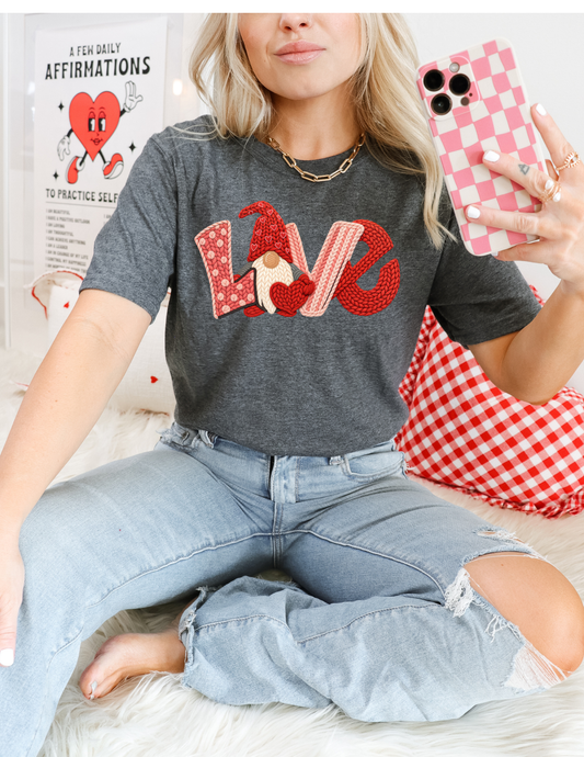 LOVE 2  DTF TRANSFER