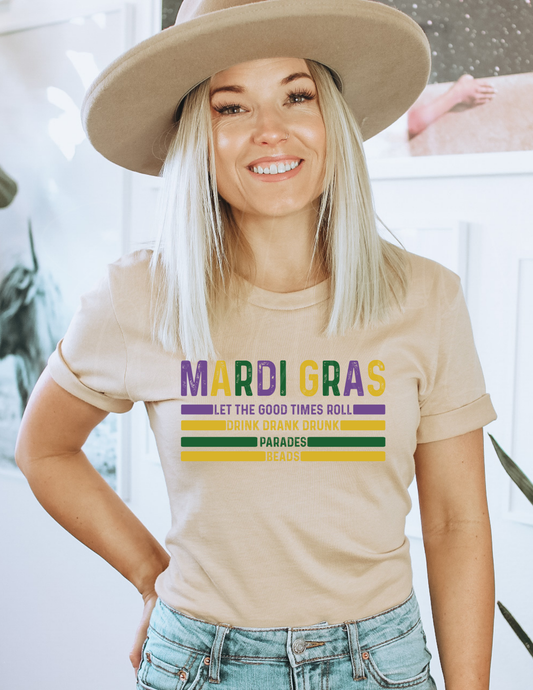 MARDI GRAS 8 DTF TRANSFER