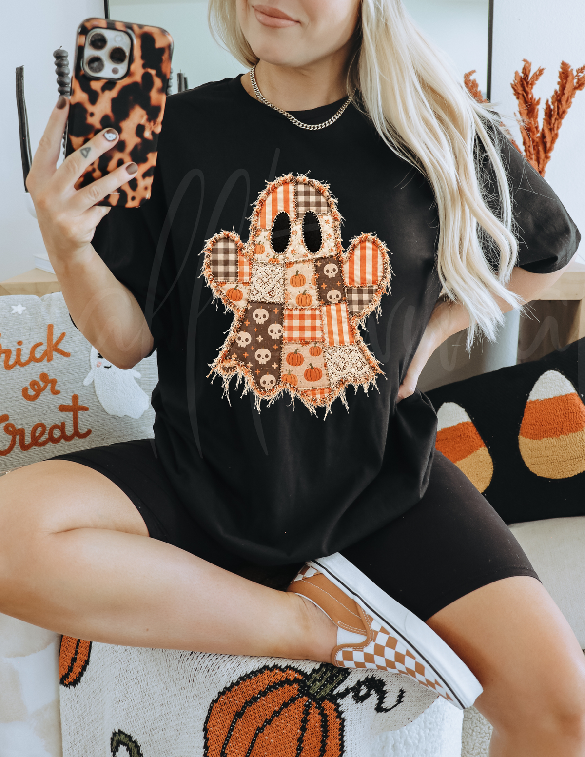 QUILTED GHOST DTF TRANSFER
