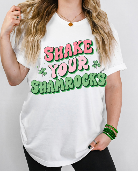 SHAKE YOUR SHAMROCKS DTF TRANSFER