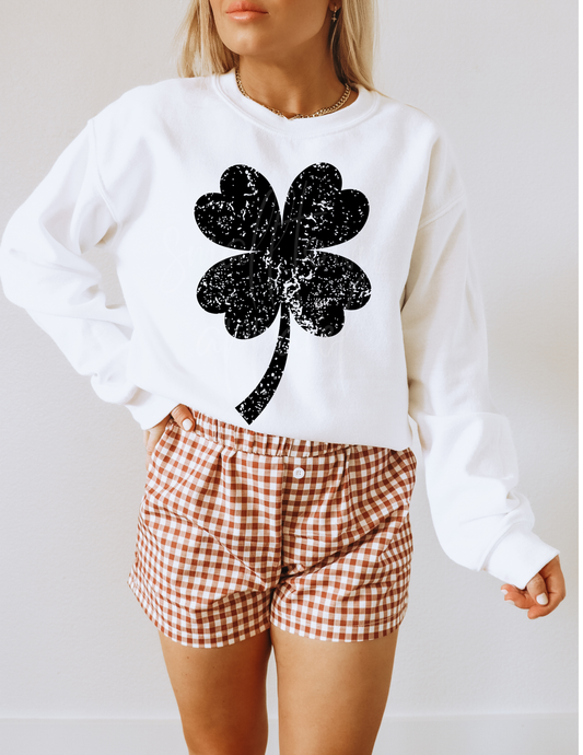 ST PATRICK  CLOVER 4 LEAF DTF TRANSFER