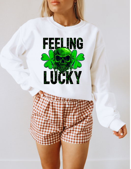 ST PATRICK FEELING LUCKY DTF TRANSFER