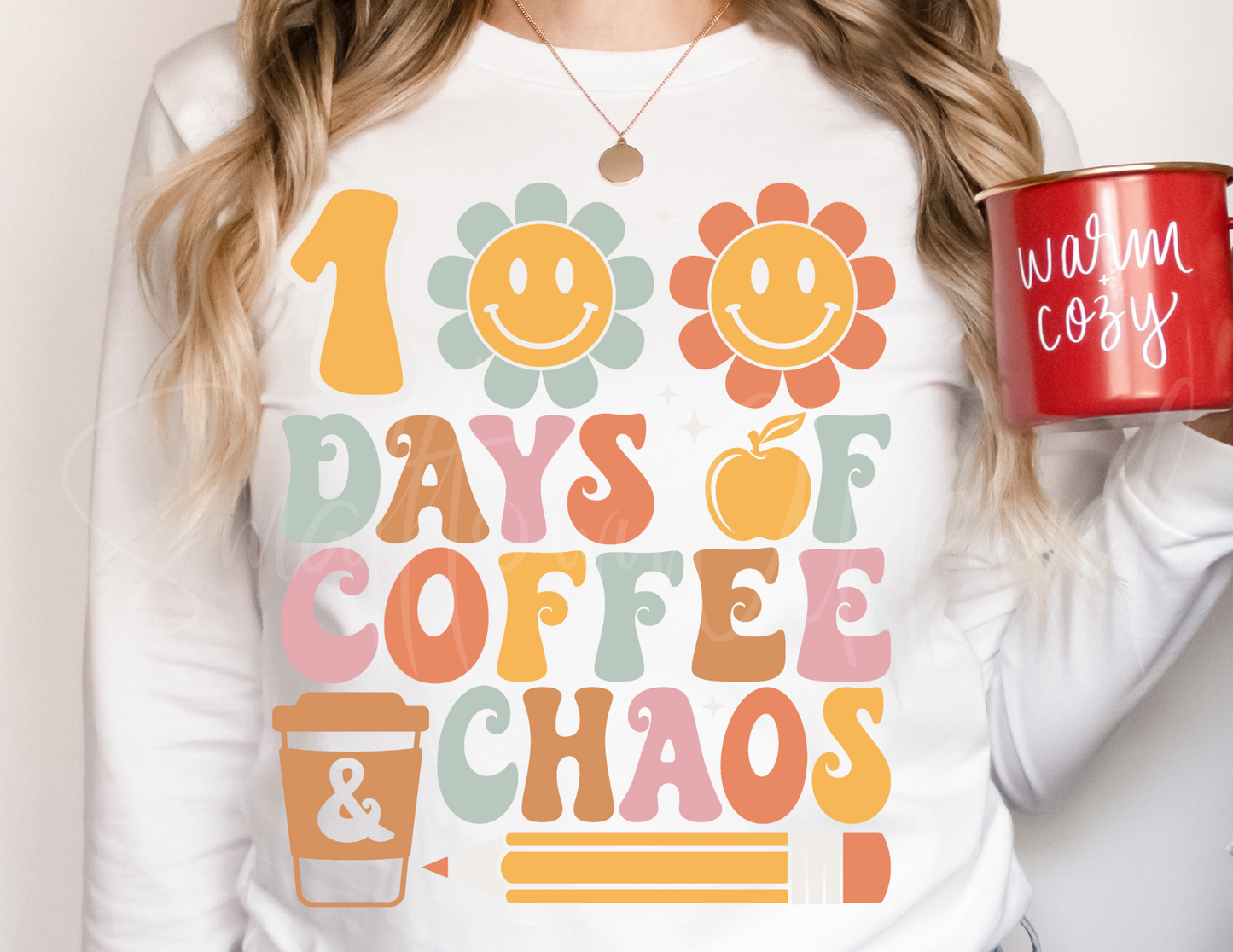 100 DAYS COFFEE CHAOS DTF TRANSFER
