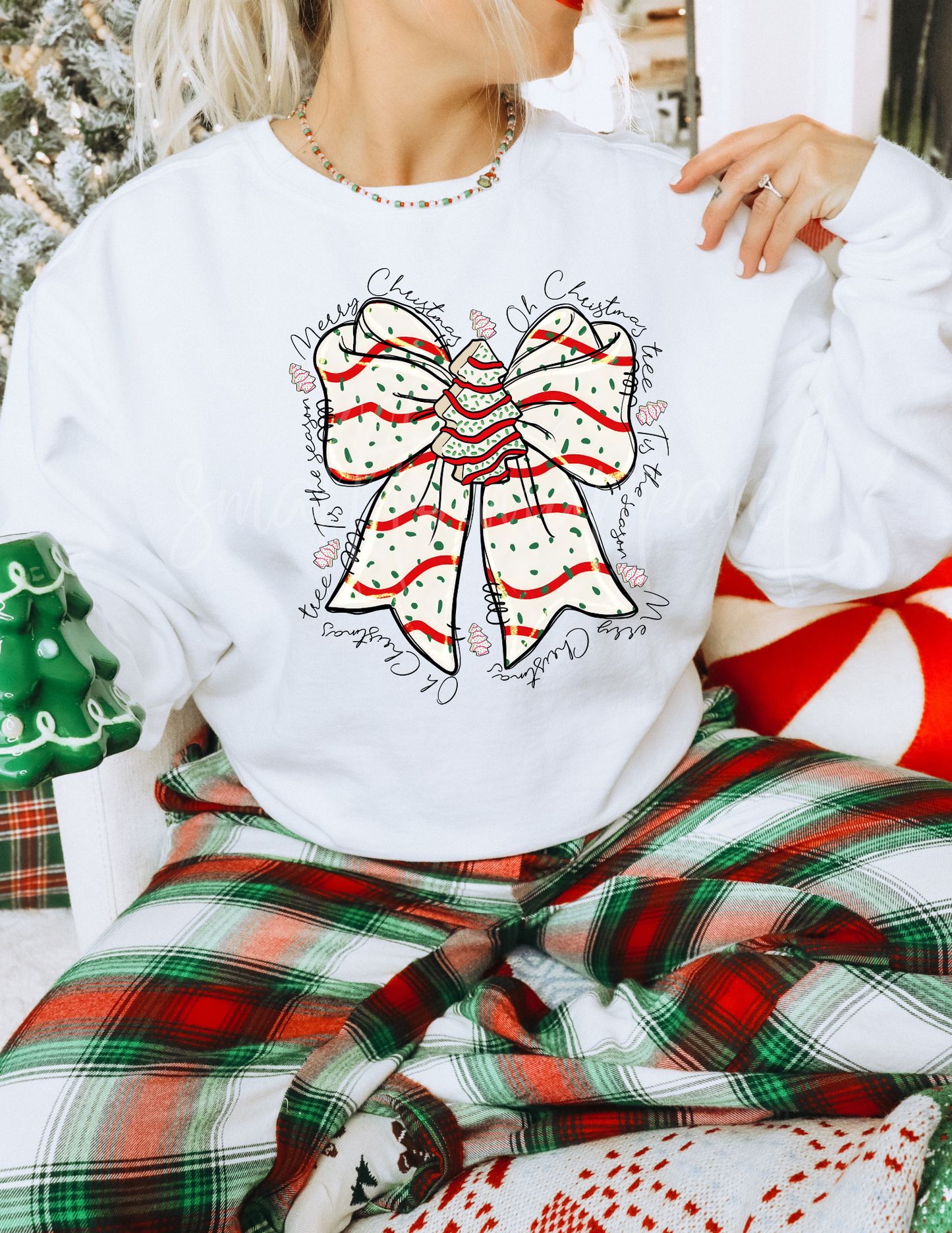 CHRISTMAS  BOWS DTF TRANSFER