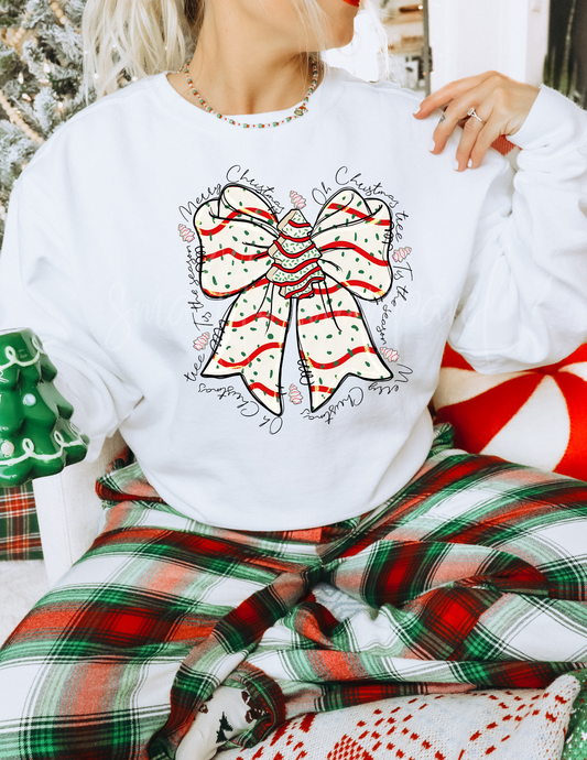 CHRISTMAS  BOWS DTF TRANSFER