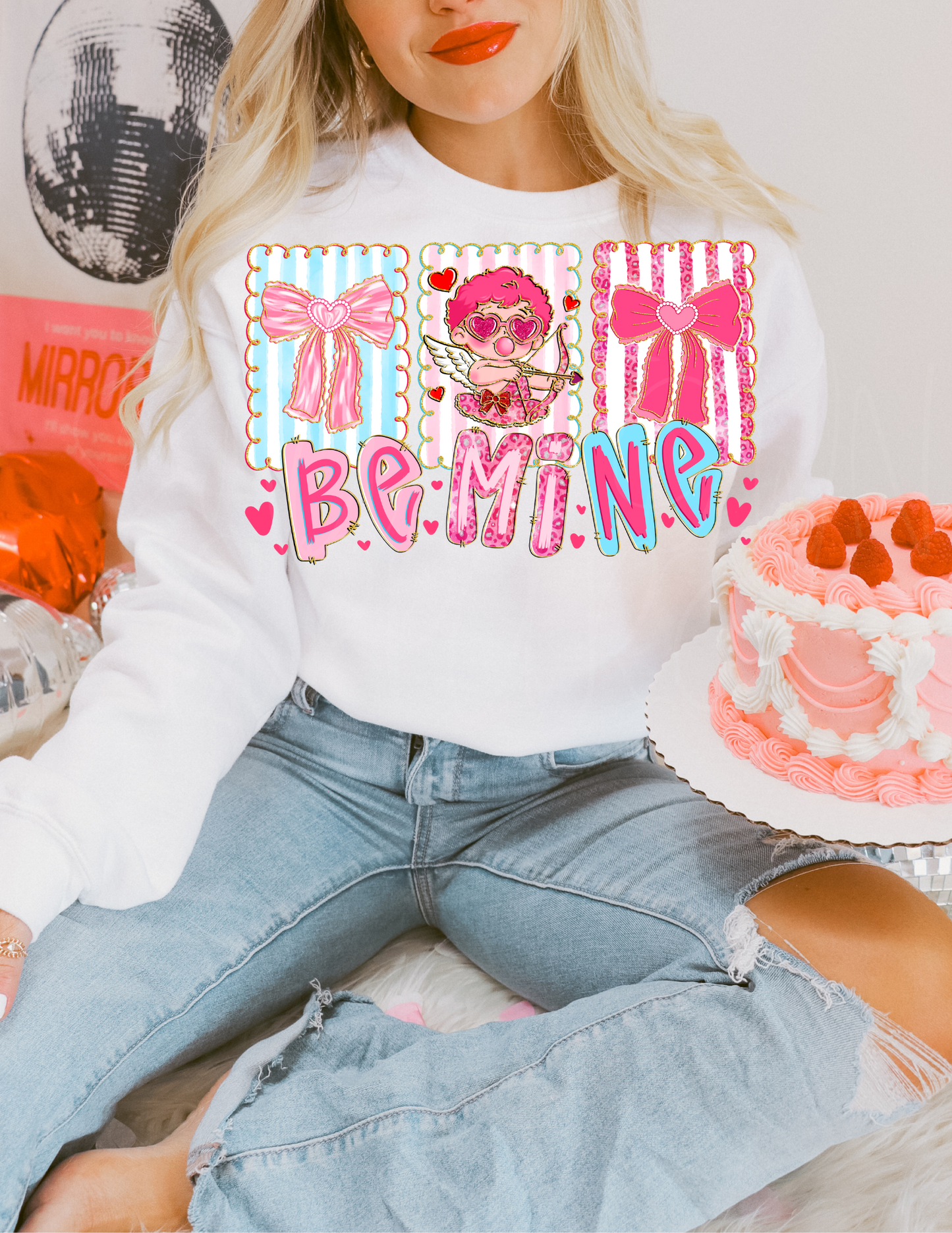 BE MINE 3 DTF TRANSFER