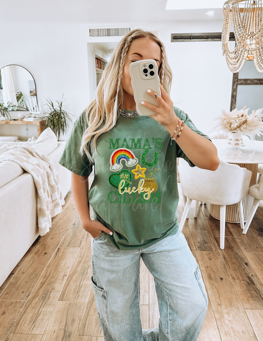ST PATRICK MAMAS LUCKY DTF TRANSFER