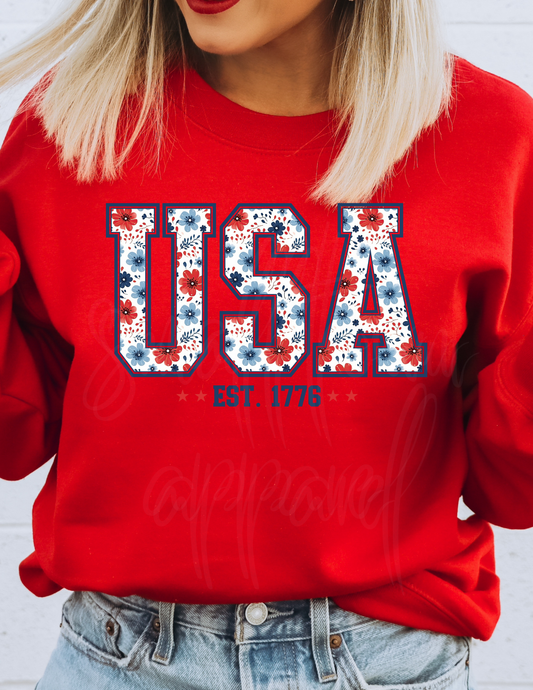 USA CUTE 4TH JULY DTF TRANSFER