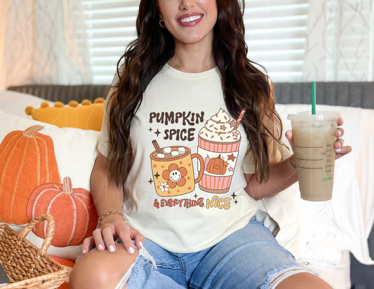 PUMPKIN SPICE & EVERYTHING NICE DTF TRANSFER