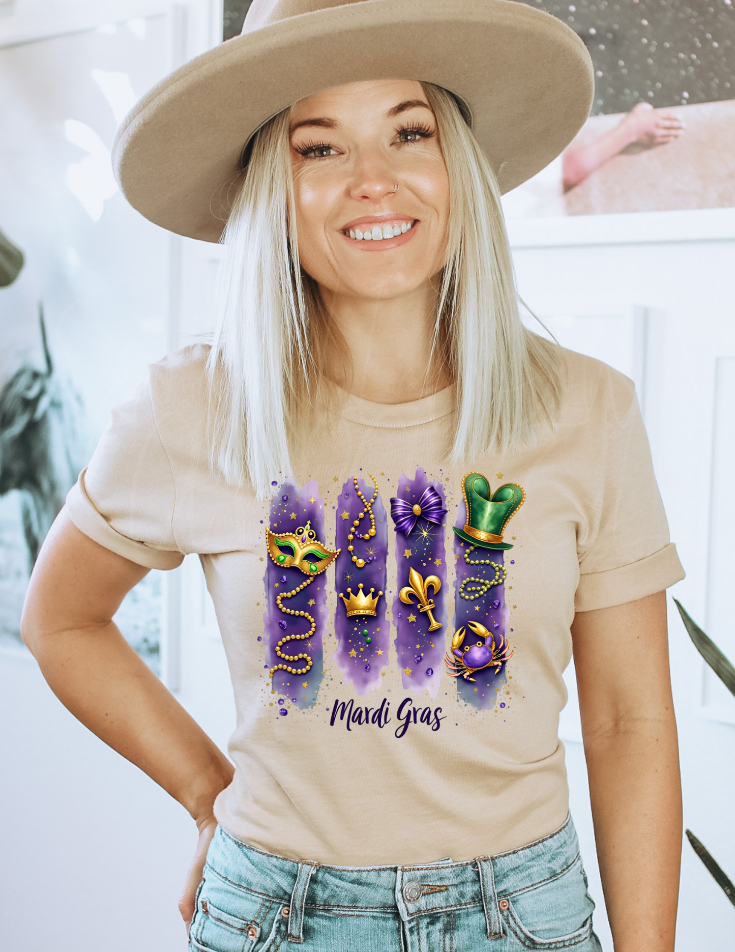 MARDI GRAS 9 DTF TRANSFER