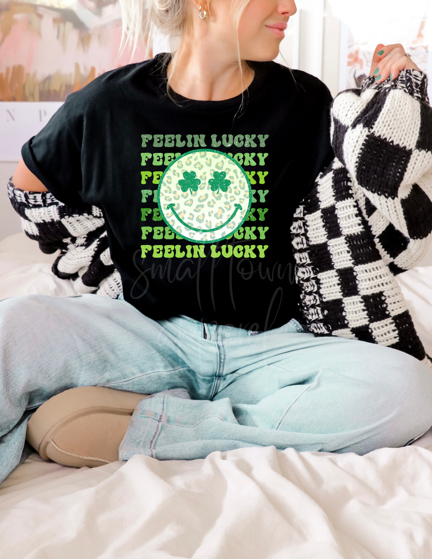 ST PATRICK FEELIN LUCKY DTF TRANSFER