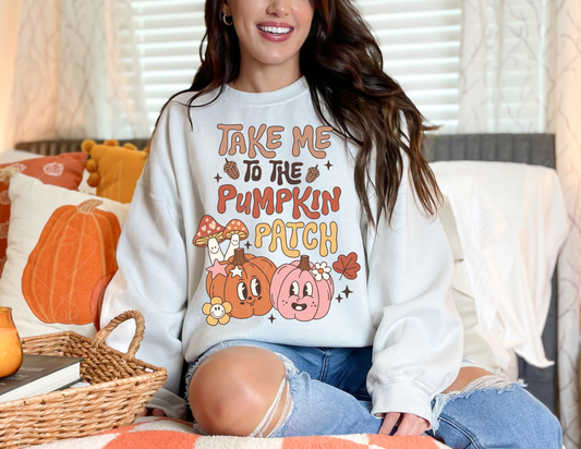 Take Me To The Pumpkin Patch Finished Apparel