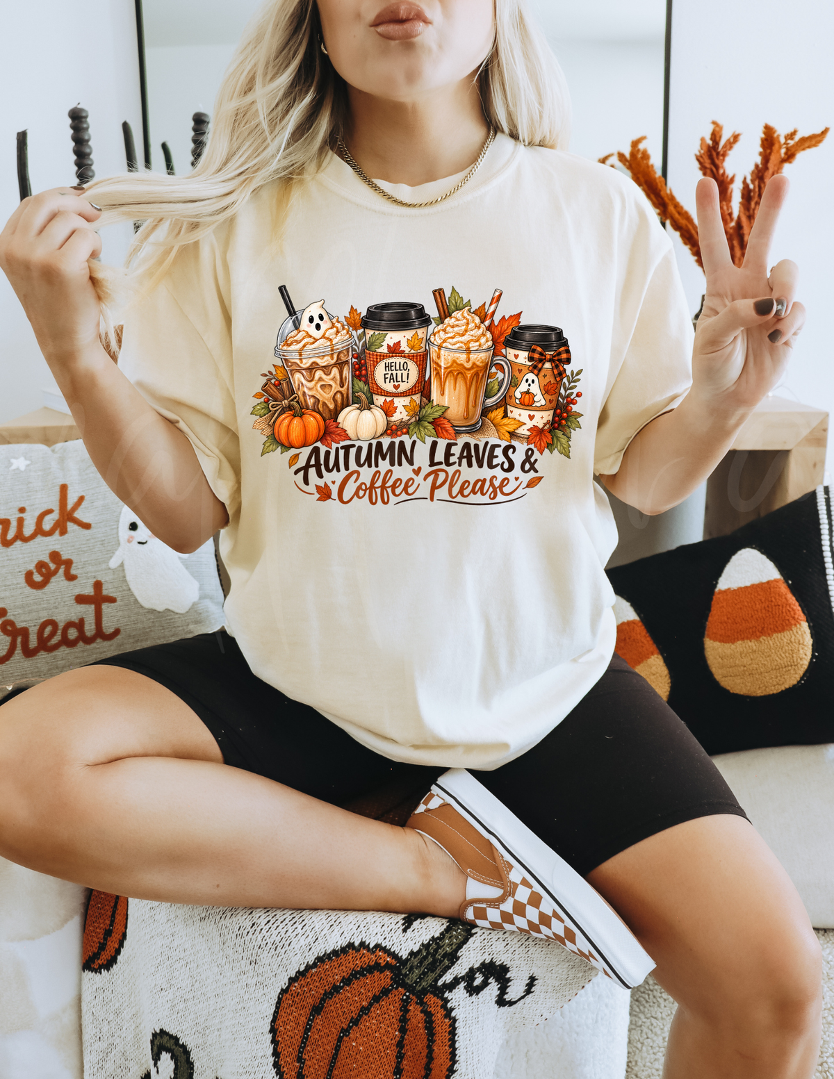 FALL COFFEE DTF TRANSFER