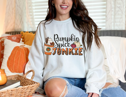 PUMKIN SPICE JUNKIE DTF TRANSFER