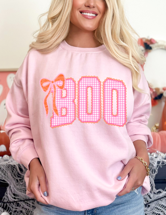 PINK BOO DTF TRANSFER