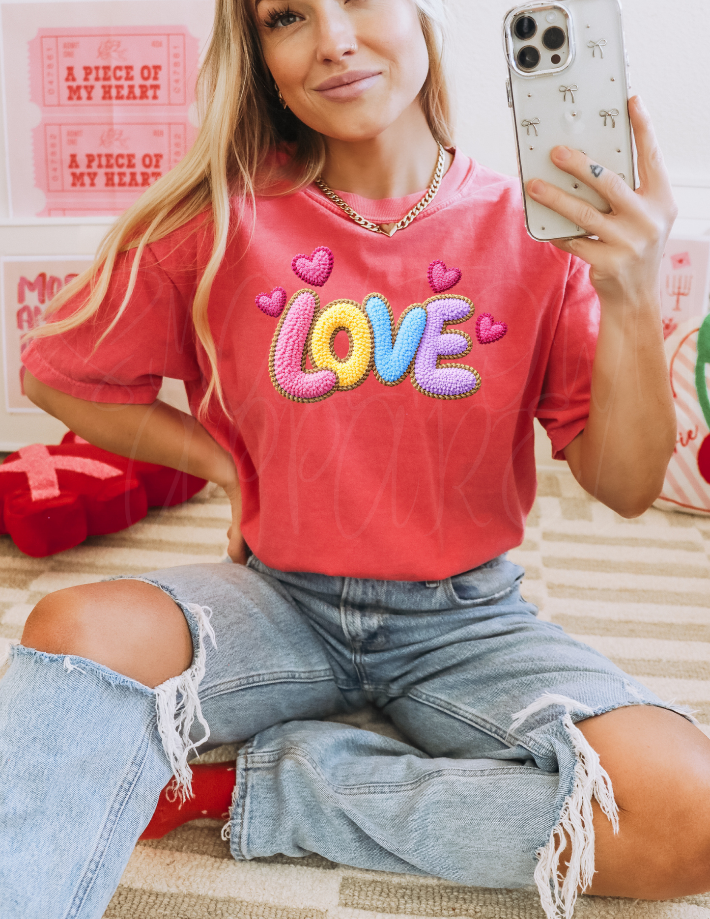 COLORFUL LOVE  DTF TRANSFER