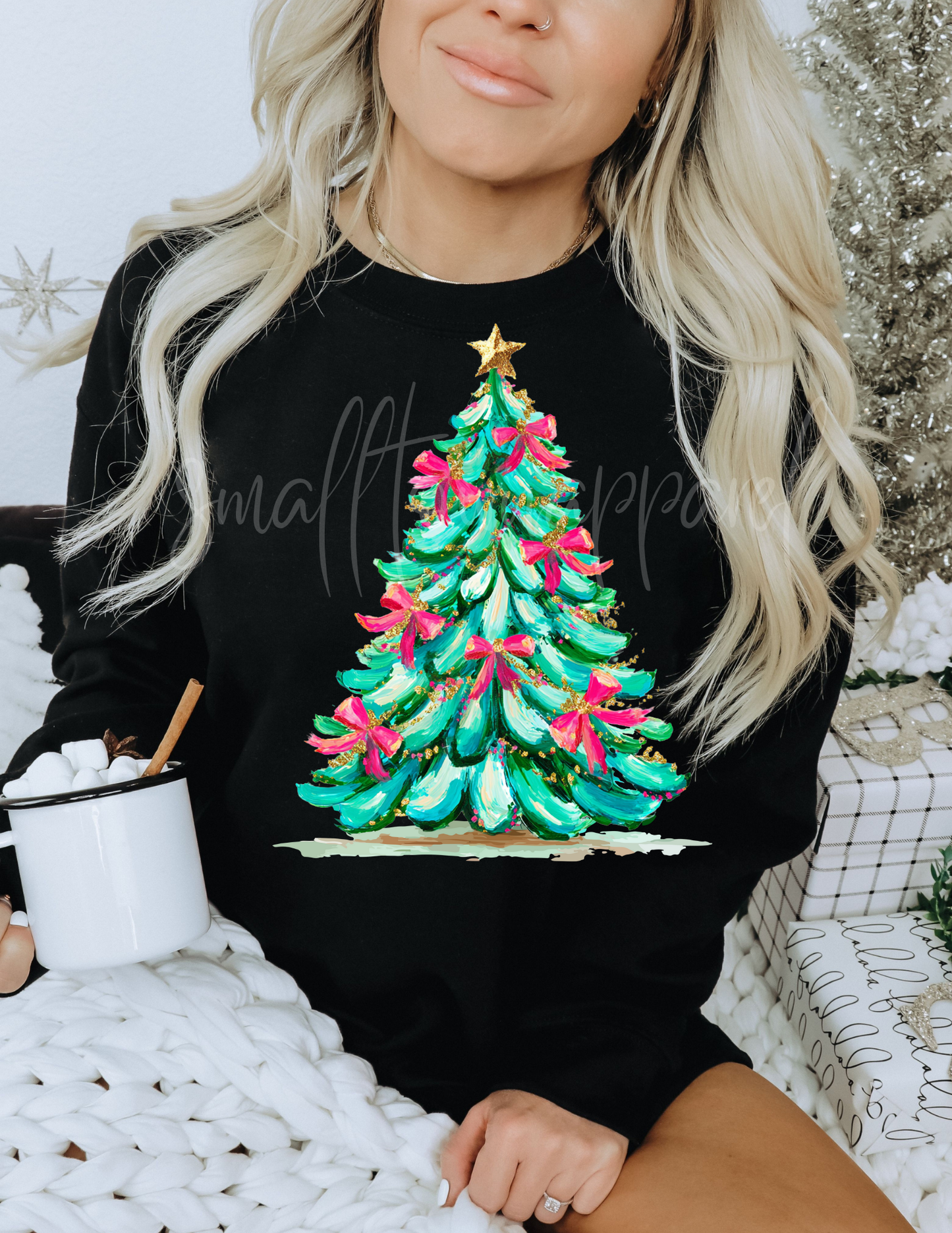 TREE BOWS DTF TRANSFER