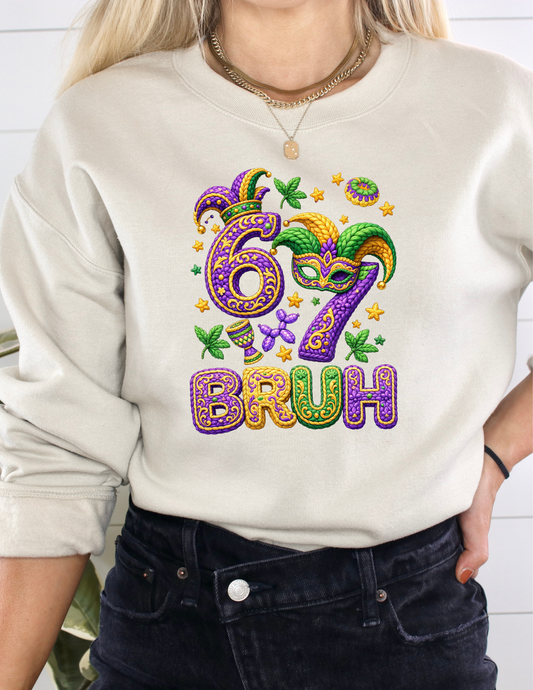 67 BRUH DTF TRANSFER