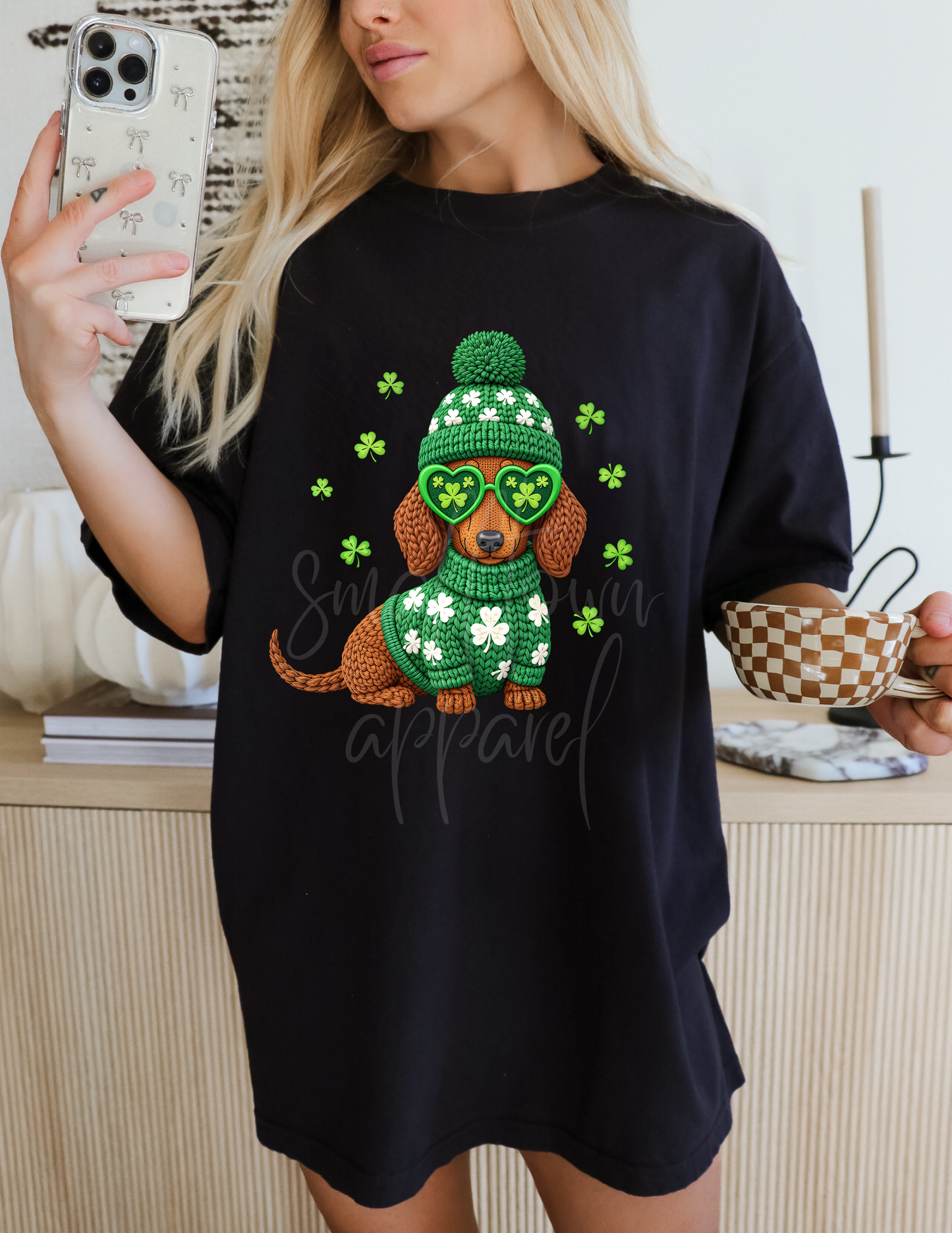 ST PATRICK DOG DTF TRANSFER