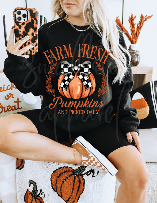 FARM FRESH PUMPKINS DTF TRANSFER