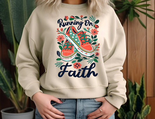 RUNNING FAITH DTF TRANSFER