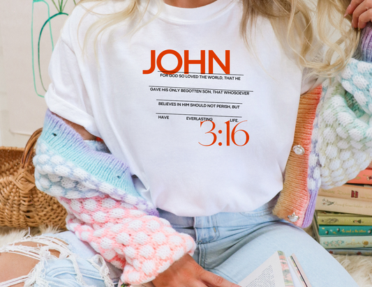JOHN 3:16 DTF TRANSFER