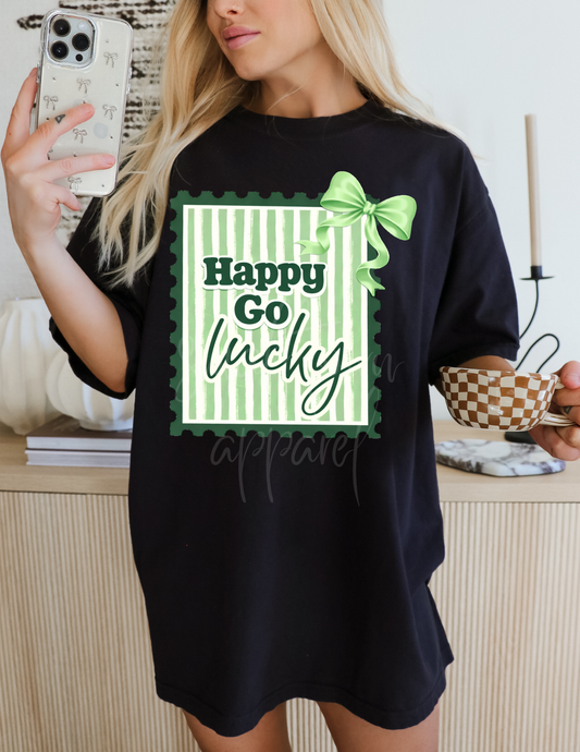 ST PATRICK HAPPY GO LUCKY DTF TRANSFER