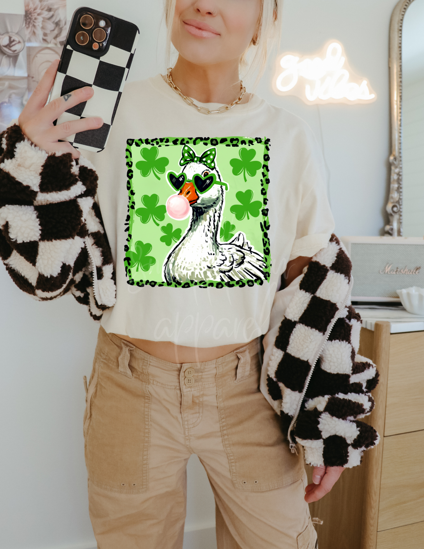 ST PATRICK GOOSE DTF TRANSFER