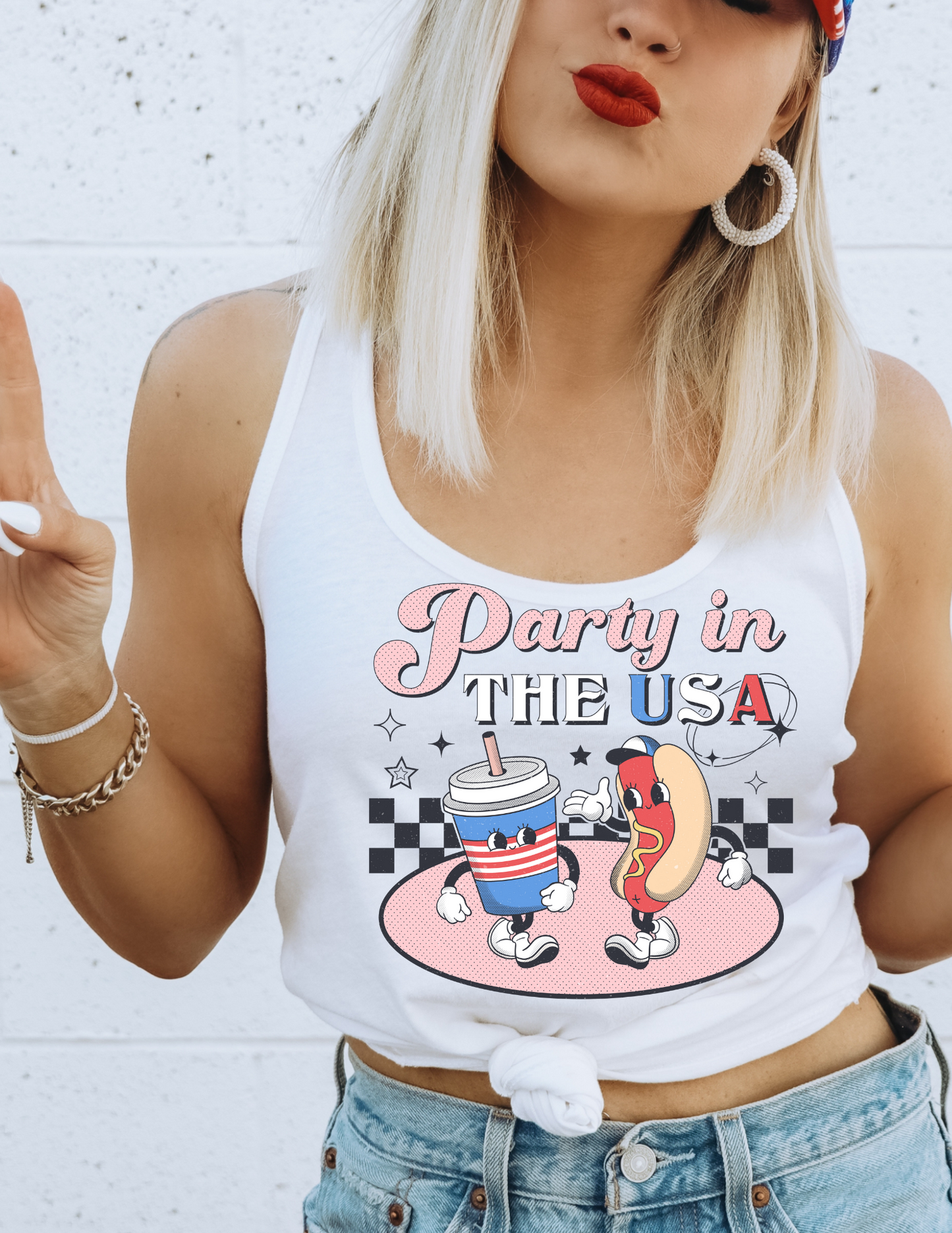 PARTY IN THE USA 3 DTF TRANSFER