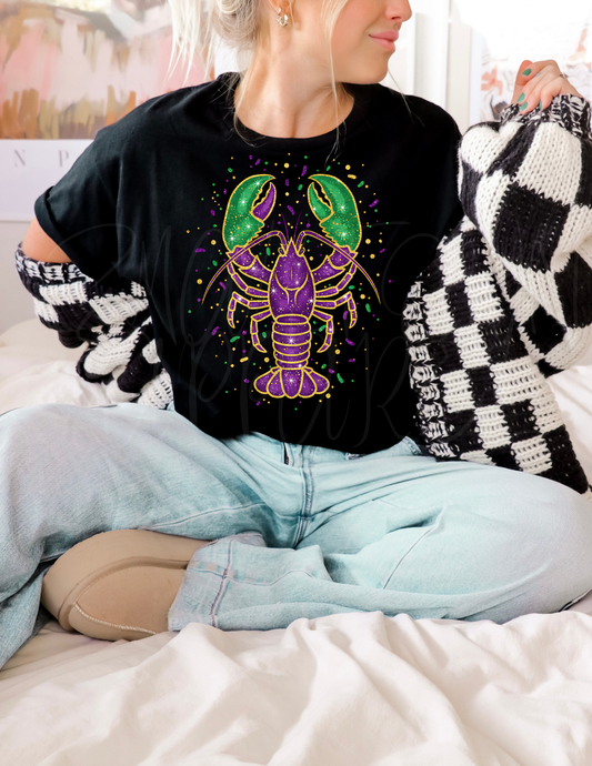 MARDI LOBSTER DTF TRANSFER
