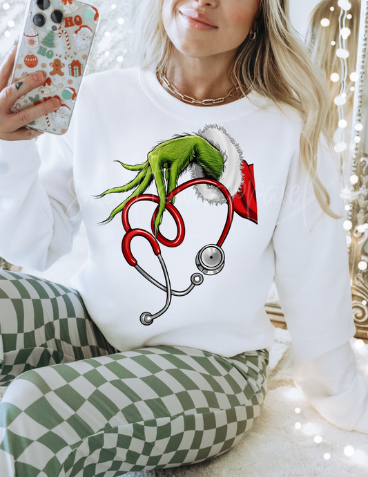 GRINCH CHRISTMAS DTF TRANSFER