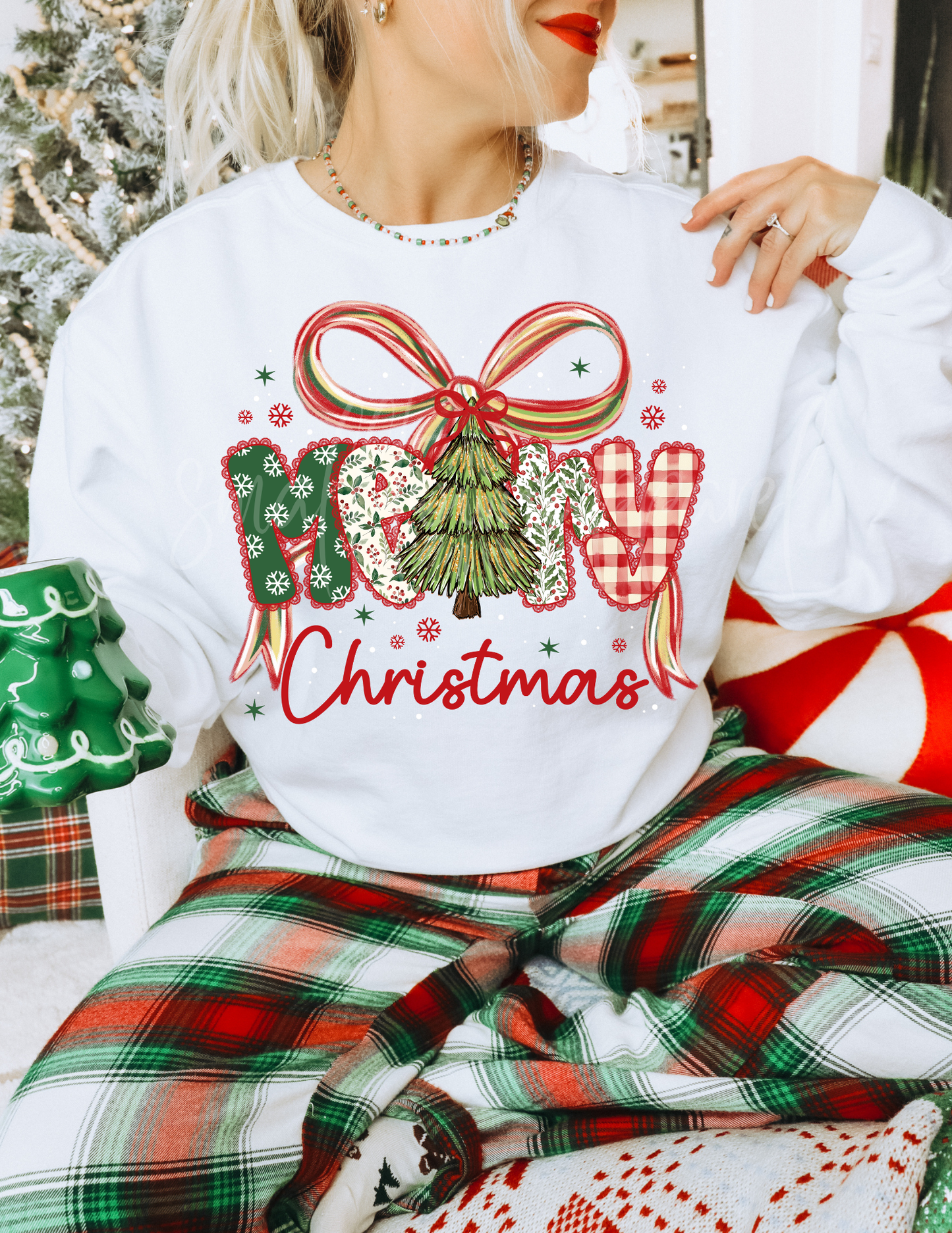 MERRY CHRISTMAS DTF TRANSFER