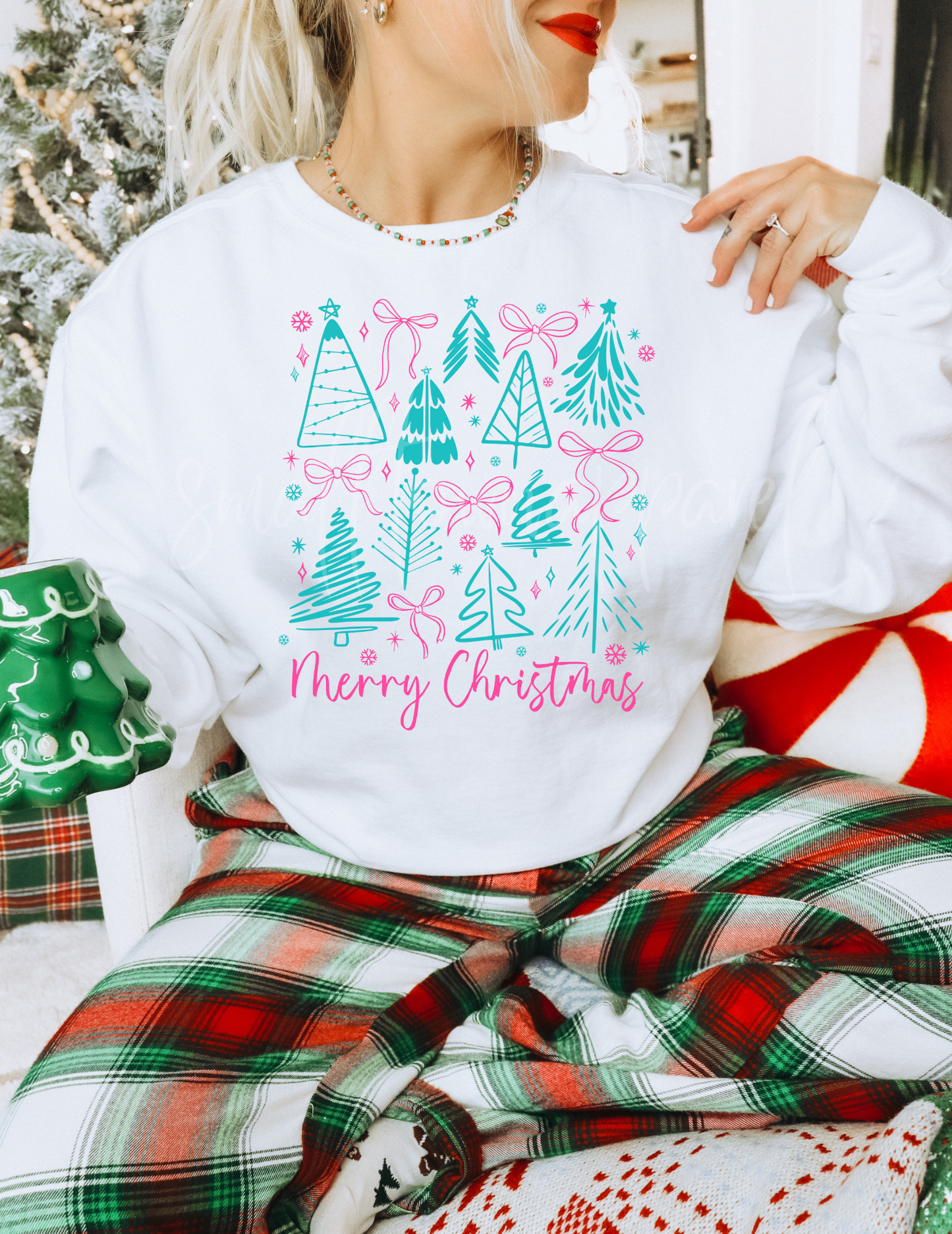 CUTE MERRY CHRISTMAS  DTF TRANSFER