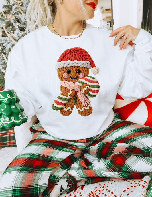 CUTE GINGERBREAD DTF TRANSFER