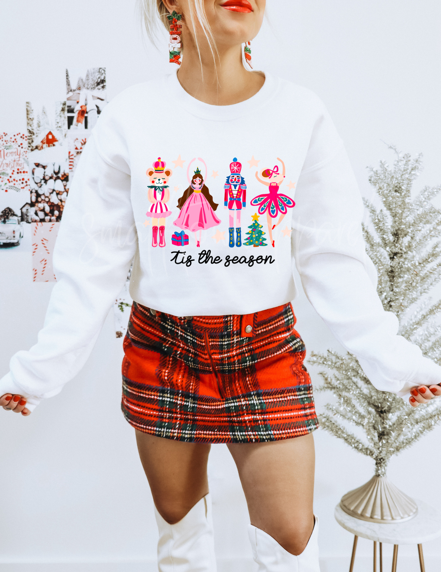 TIS THE SEASON CHRISTMAS DTF TRANSFER